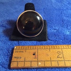 Dark Tiger Eye Statement Ring